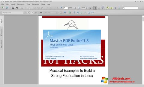 Ảnh chụp màn hình Master PDF Editor cho Windows 10