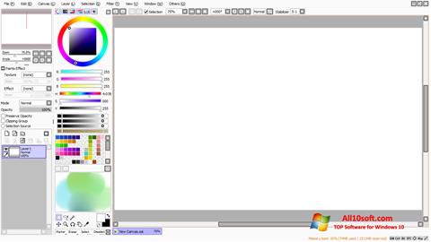 Ảnh chụp màn hình Paint Tool SAI cho Windows 10