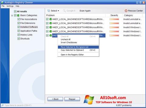 Tải xuống Auslogics Registry Cleaner cho Windows 10 (32/64 bit) Tiếng Việt