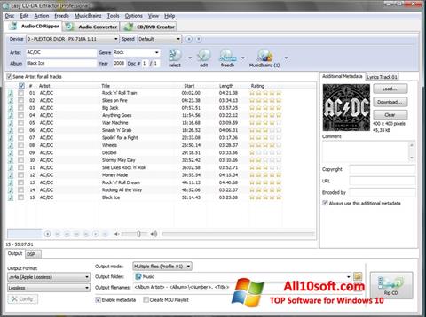 Ảnh chụp màn hình Easy CD-DA Extractor cho Windows 10