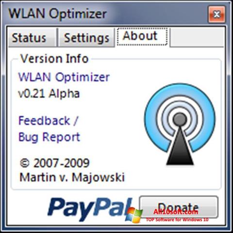Ảnh chụp màn hình WLAN Optimizer cho Windows 10