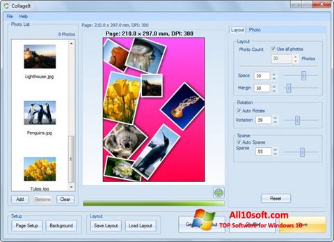 Ảnh chụp màn hình CollageIt cho Windows 10