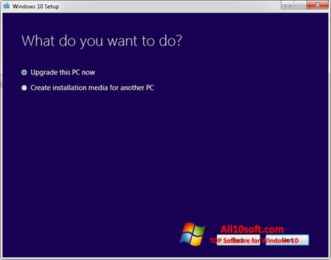 Ảnh chụp màn hình Media Creation Tool cho Windows 10