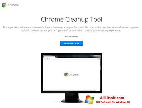 Ảnh chụp màn hình Chrome Cleanup Tool cho Windows 10