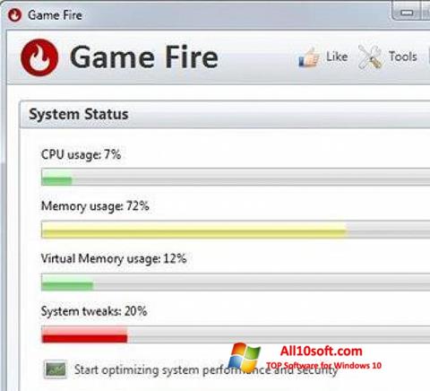 Ảnh chụp màn hình Game Fire cho Windows 10