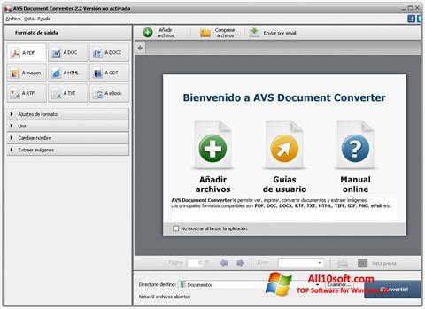 Ảnh chụp màn hình AVS Document Converter cho Windows 10