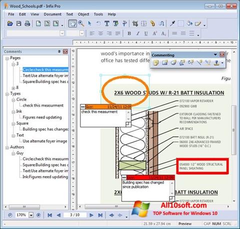 Ảnh chụp màn hình Infix PDF Editor cho Windows 10