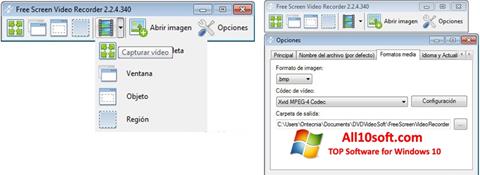 Ảnh chụp màn hình Free Screen Video Recorder cho Windows 10