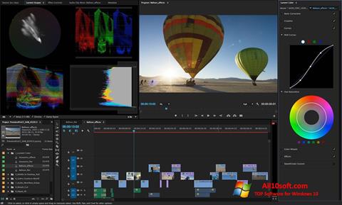 Ảnh chụp màn hình Adobe Premiere Pro CC cho Windows 10