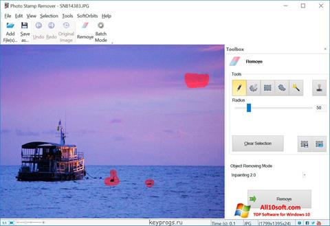 Ảnh chụp màn hình Photo Stamp Remover cho Windows 10